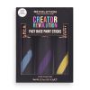 Revolution - *Creator* - Artistic Makeup Sticks Fast Base Paint Sticks - Light Blue, Purple and Yellow