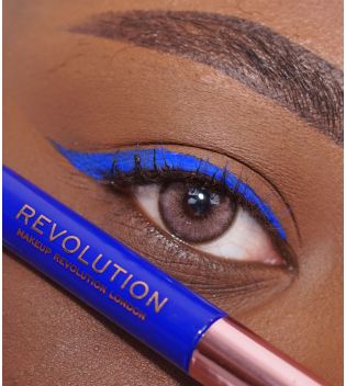 Revolution - Liquid Eyeliner Super Flick - Blue