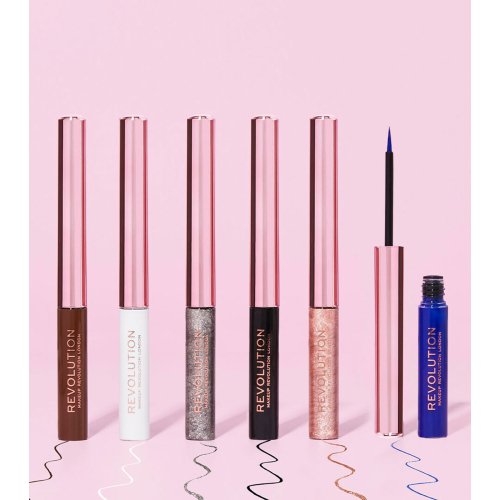 Revolution - Liquid Eyeliner Super Flick - Silver