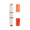Revolution - Color correcting stick duo Correct & Transform - Peach and red