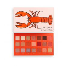 Revolution - *Friends X Revolution*  - He's Her Lobster Shadow Palette