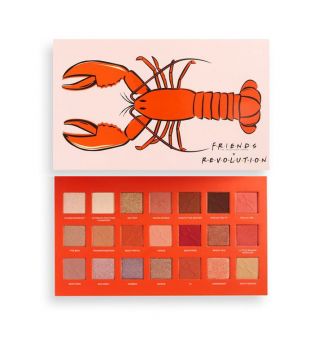Revolution - *Friends X Revolution*  - He's Her Lobster Shadow Palette