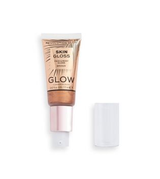Revolution - *Glow* - Highlighter Face & Body Gloss - Bronze
