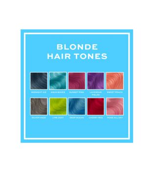 Revolution Haircare - Semi-permanent coloring for blonde hair Hair Tones - Deep Ocean