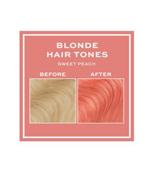 Revolution Haircare - Semi-permanent coloring for blonde hair Hair Tones - Sweet Peach