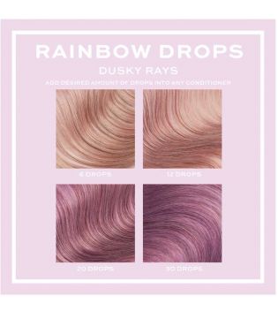 Revolution Haircare - Temporary coloration Rainbow Drops - Dusky Rose Rays