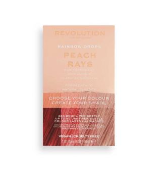 Revolution Haircare - Temporary coloration Rainbow Drops - Peach Rays