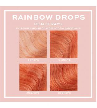 Revolution Haircare - Temporary coloration Rainbow Drops - Peach Rays