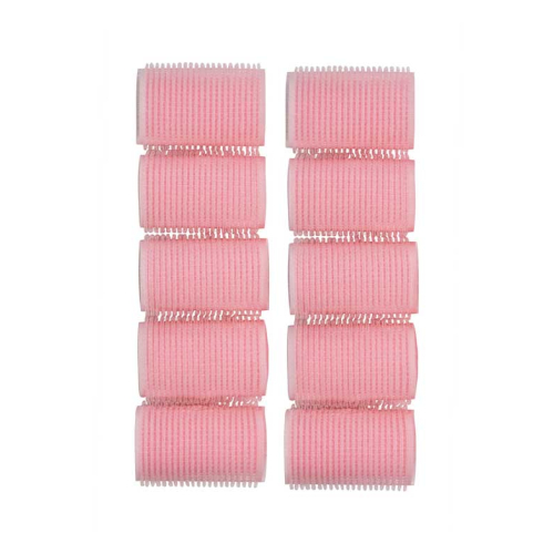 Revolution Haircare - Set of 10 Velcro rollers Mega Pink Rollers
