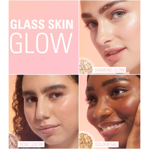 Revolution - Powder Highlighter Beam Bright - Rose Lustre