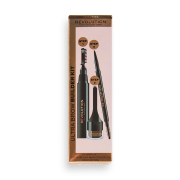 Revolution - Eyebrow Kit Ultra Brow Builder - Dark Brown