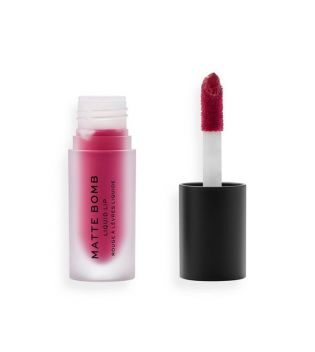 Revolution - Matte Bomb Liquid lipstick - Burgundy Star