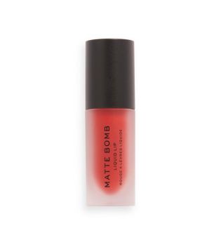Revolution - Matte Bomb Liquid lipstick - Lure Red