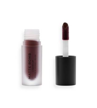 Revolution - Matte Bomb Liquid lipstick - Satin Chocolate