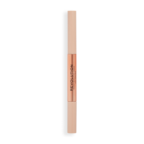Revolution - Eyebrow pencil Fluffy Brow Filter Duo - Dark Brown