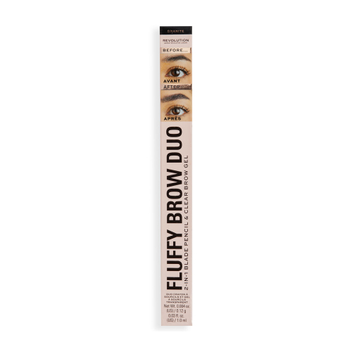 Revolution - Eyebrow pencil Fluffy Brow Filter Duo - Granite