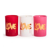 Revolution - *Love Collection* - Pack of three mini scented candles - Love Is In The Air