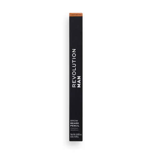 Revolution Man - Eyebrow & Beard Pencil Brow Beard - Light Brown