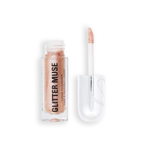 Revolution - *Metallic Muse* - Liquid eyeshadow with glitter - Gold