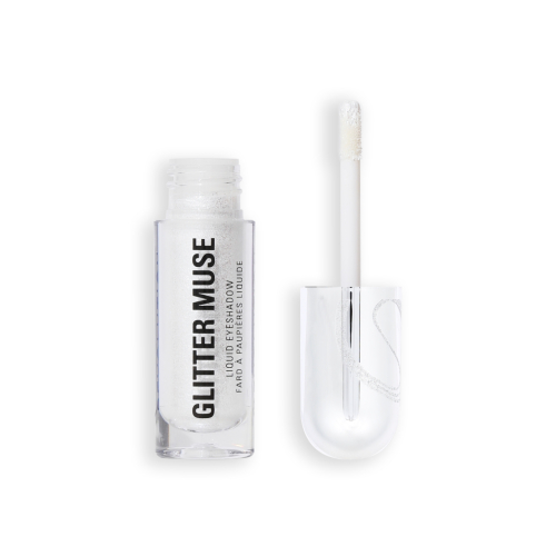 Revolution - *Metallic Muse* - Liquid eyeshadow with glitter - Silver