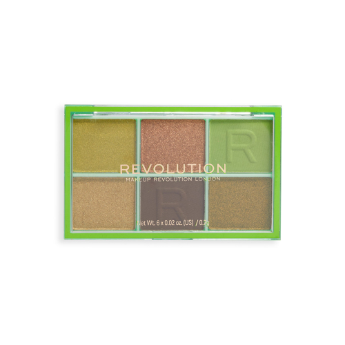 Revolution - Mini Shadow Palette Mini Colour Reloaded - Its Giving Green