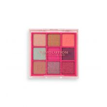 Revolution - *Neon Heat* - Neon Heat Eyeshadow Palette - Tropic Pink