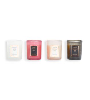 Revolution - Pack of 4 scented candles Revolutionary Set