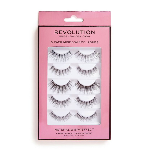Revolution - 5 Pack Mixed Wispy Lashes