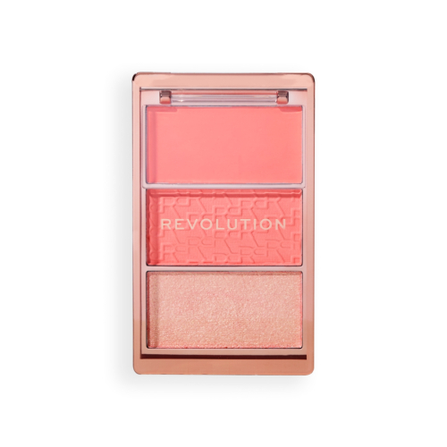 Revolution - Icon Blush Blush Palette - Authentic Peach