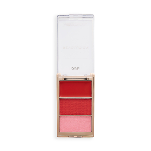 Revolution - Icon Blush Blush Palette - Rebellious Red