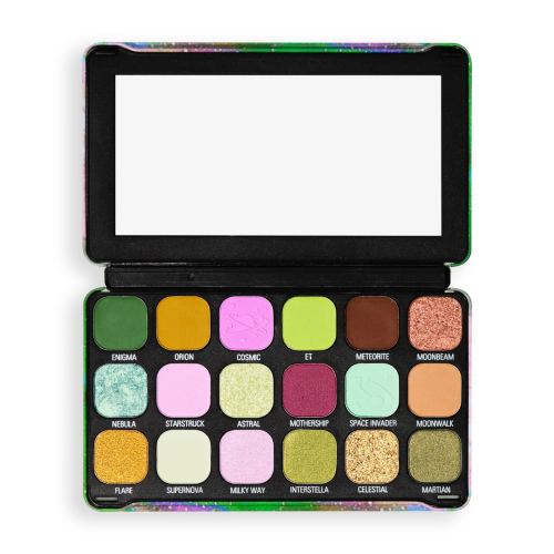 Revolution - Forever Flawless Eyeshadow Palette - Astro Nova Green