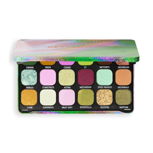 Revolution - Forever Flawless Eyeshadow Palette - Astro Nova Green