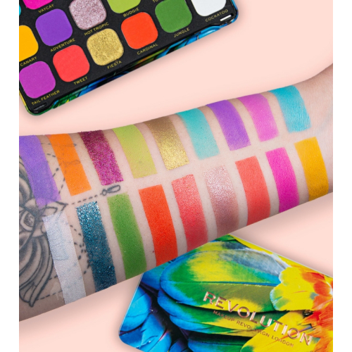 Revolution - Forever Flawless Eyeshadow Palette - Birds Of Paradise