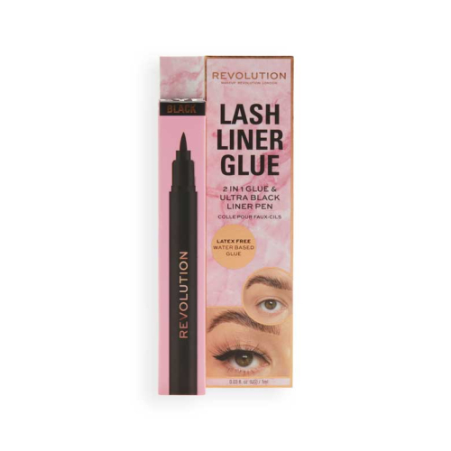 Revolution - Eyelash Glue Lash Liner Glue - Black