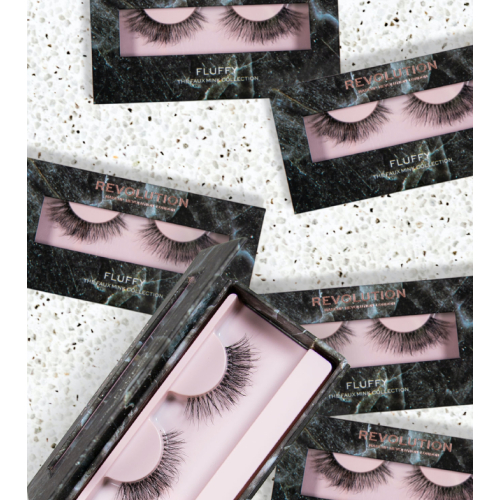 Revolution - 3D Faux Mink False eyelashes - Fluffy