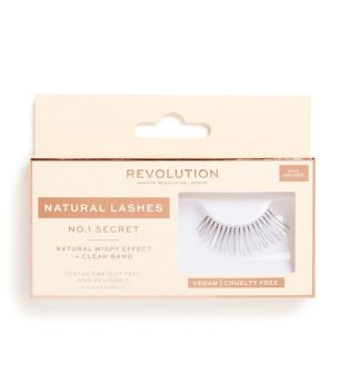 Revolution - Natural Lashes False lashes - Nº.1 Secret