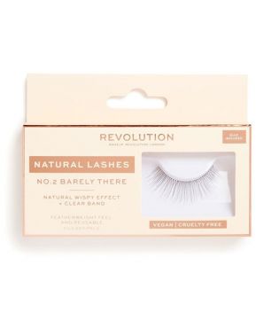 Revolution - Natural Lashes False lashes - Nº.2 Barely There