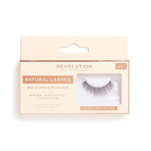 Revolution - Natural Lashes False lashes - Nº.3 Undercover