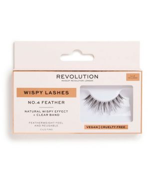 Revolution - Wispy Lashes False lashes - Nº.4 Feather