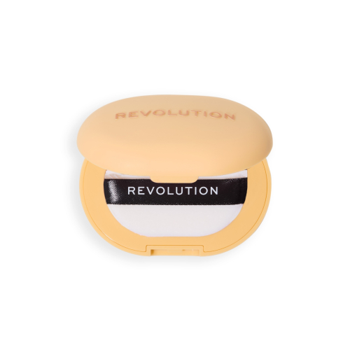 Makeup Revolution - Compact Powder + Adhesive Grip for Mobile Phone Powder Pops - Banana