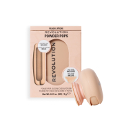 Makeup Revolution - Compact Powder + Adhesive Grip for Mobile Phone Powder Pops - Peach