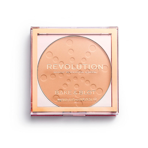 Revolution - Bake & Blot Compact Powder - Beige