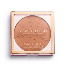 Revolution - Bake & Blot Compact Powder - Peach