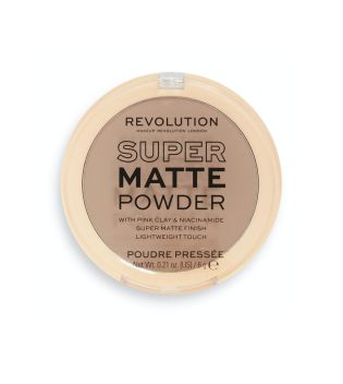 Revolution - Compact powder Super Matte - Tan