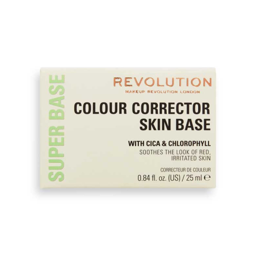 Revolution - Cream Color Primer Superbase Colour Correcting - Green