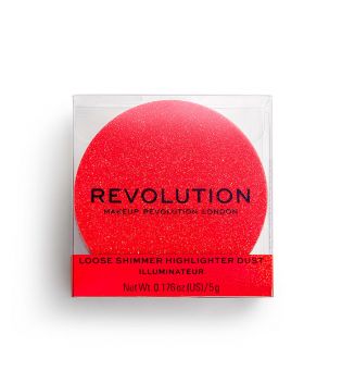 Revolution - *Precious Stone* - Loose Shimmer Highlighter Dust - Ruby Crush