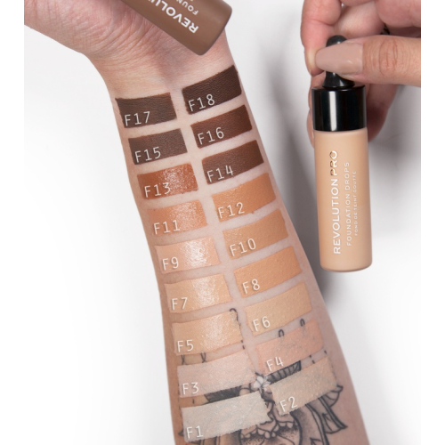 Revolution Pro - Drops Foundation - F17