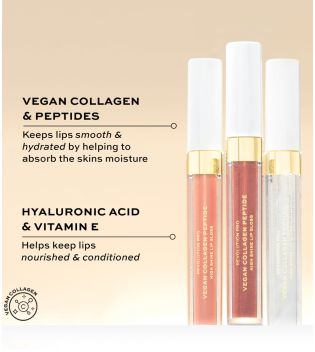 Revolution Pro - Lip Gloss Vegan Collagen Peptide - Cherie