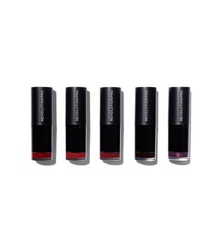 Revolution Pro - 5 Lipstick Collection - Noir