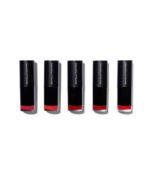 Revolution Pro - 5 Lipstick Collection - Reds